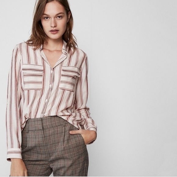 Express the city shirt button up XS - Picture 1 of 5